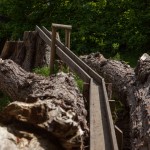 Wooden ball run