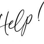 text "Help!"